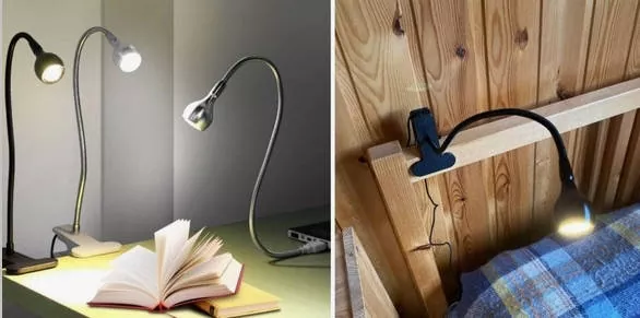 clip on bed lamps ar